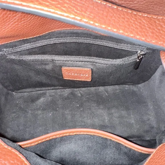 The Horse Rich Brown Leather Shoulder Bag - Picture 3 of 6